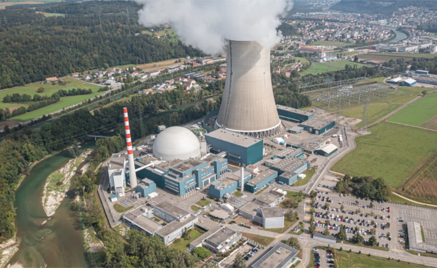 AKW Gösgen in der Schweiz